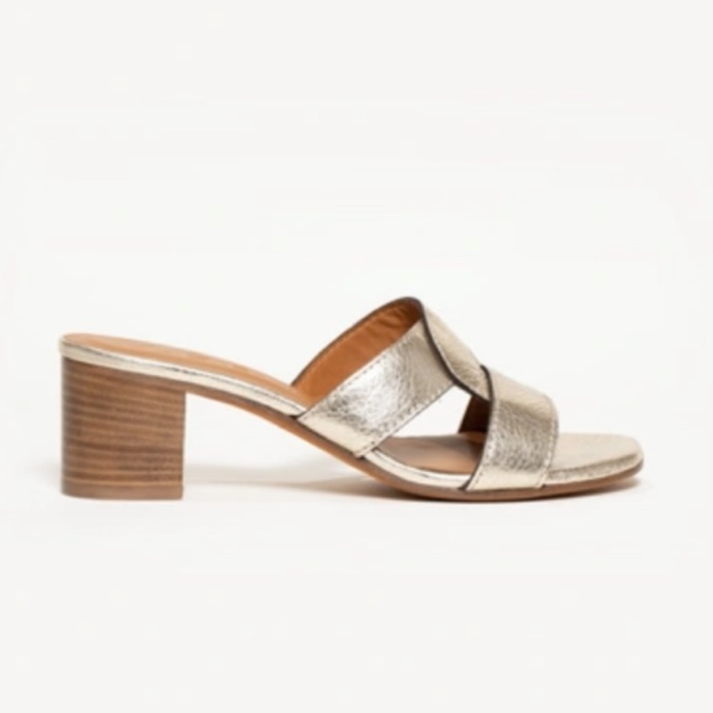 M. Gemi Lorenza Alta Heel - Champagne